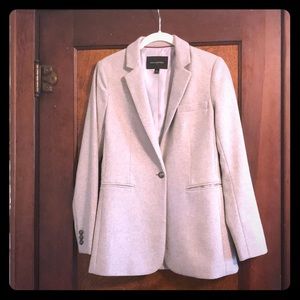 Banana Republic gray wool blend blazer/jacket